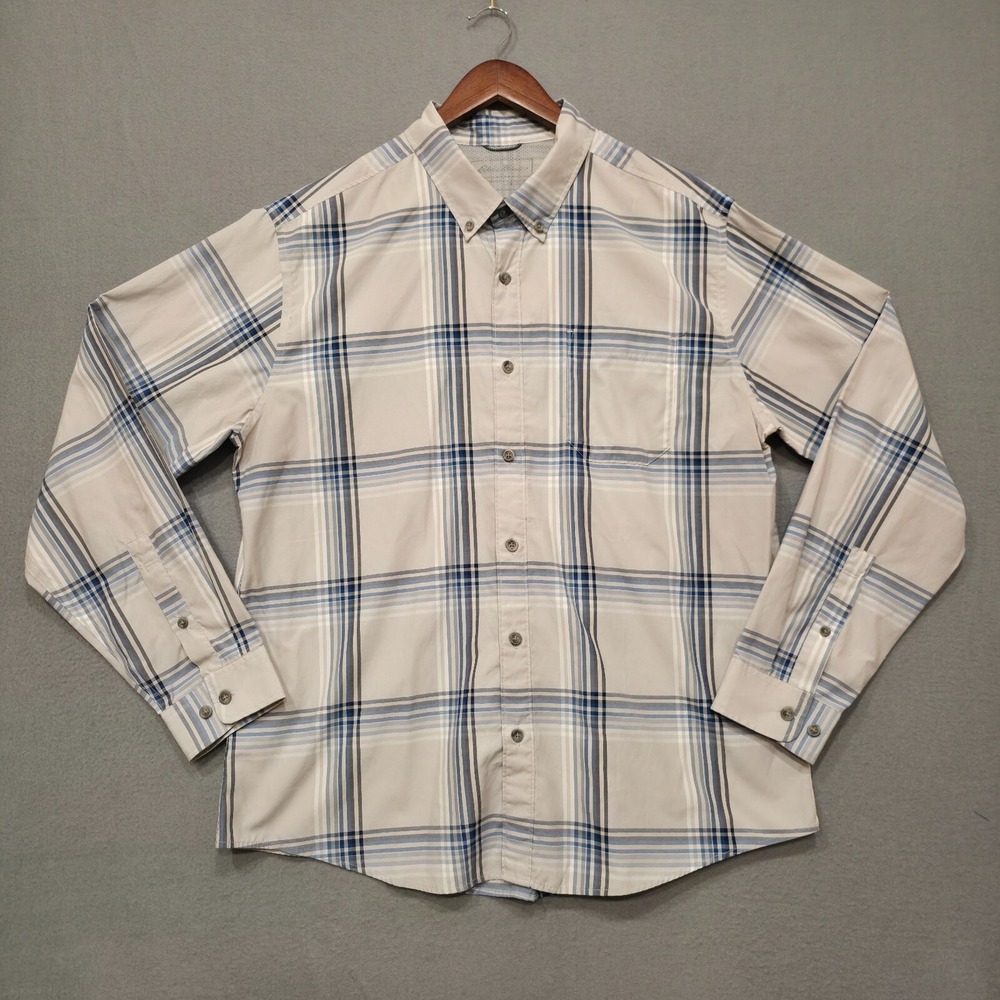 Eddie Bauer Men's Classic Fit Long Sleeve Button Up Shirt Size‎ XL